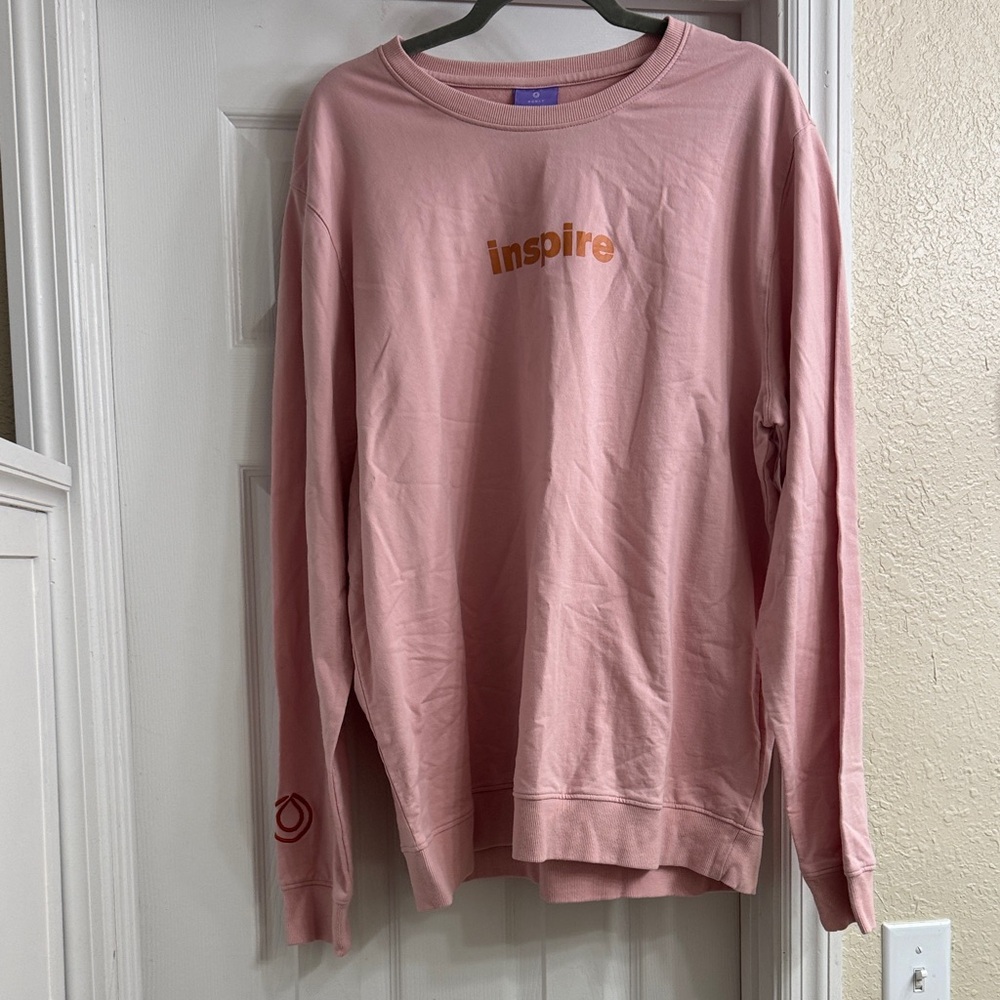Pink 'Inspire' Sweatshirt